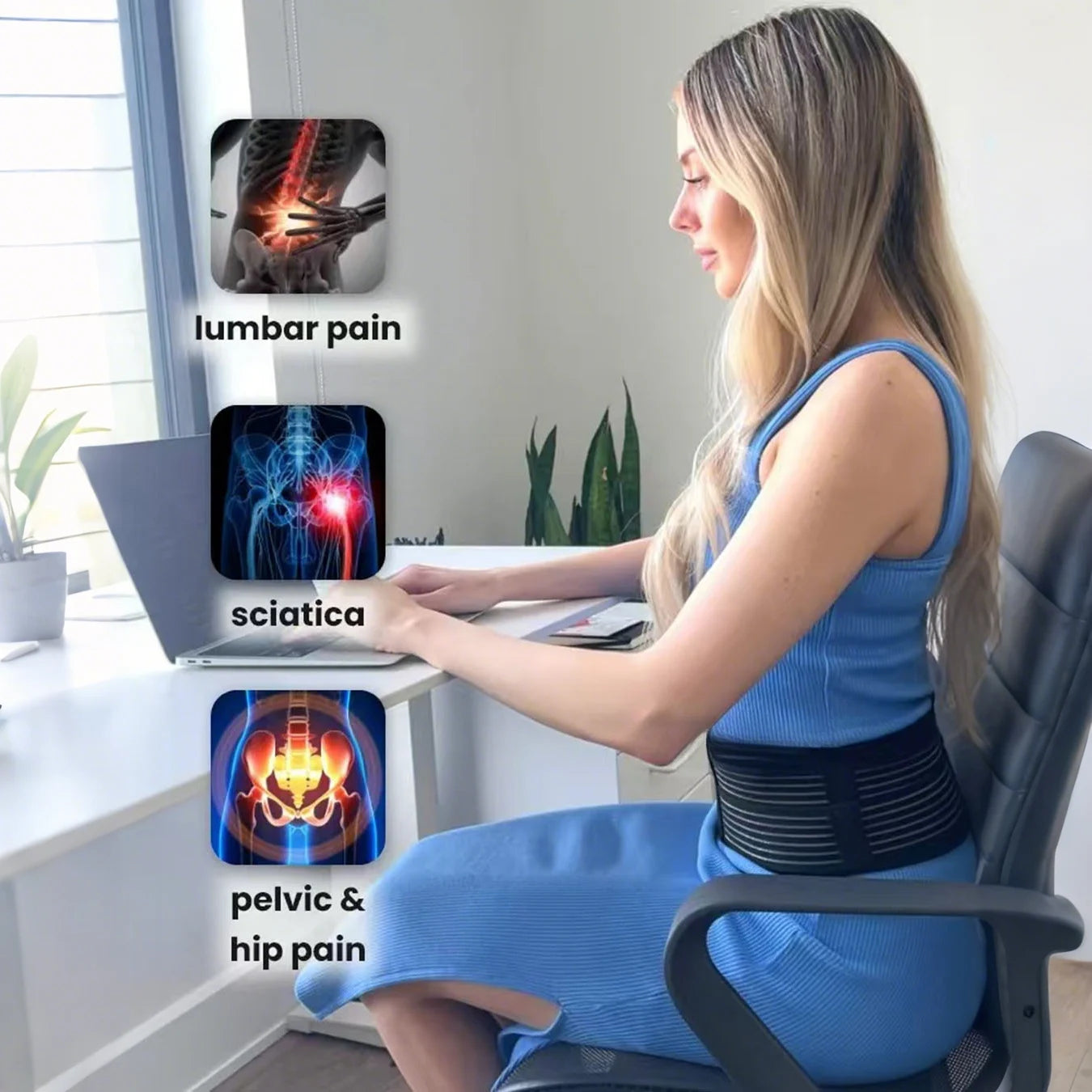 Refresh - back support belt